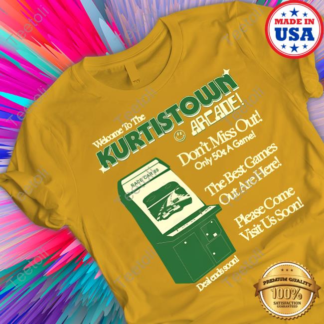 Kurtis Conner Merch Welcome To The Kurtistown Arcade Hoodied Sweatshirt