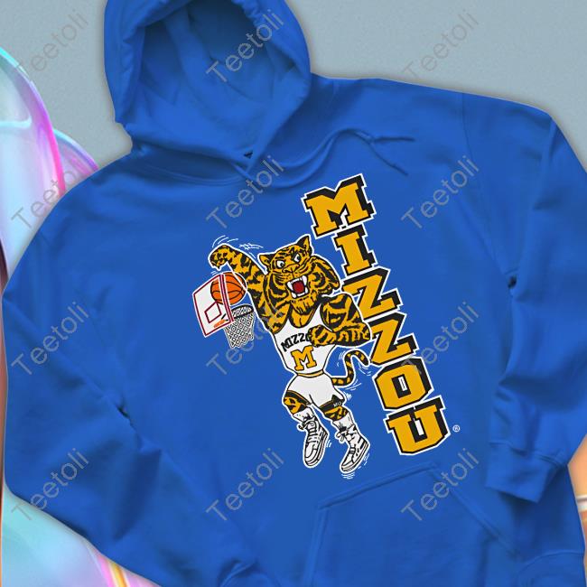 19Nine Missouri Dunking Tiger Hoodied Sweatshirt
