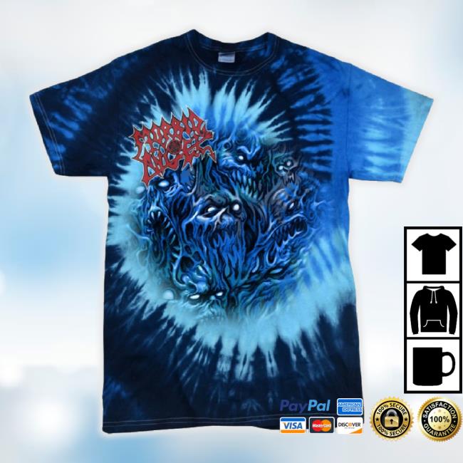 "Altars Of Madness" Blue Tie Dye New Shirt